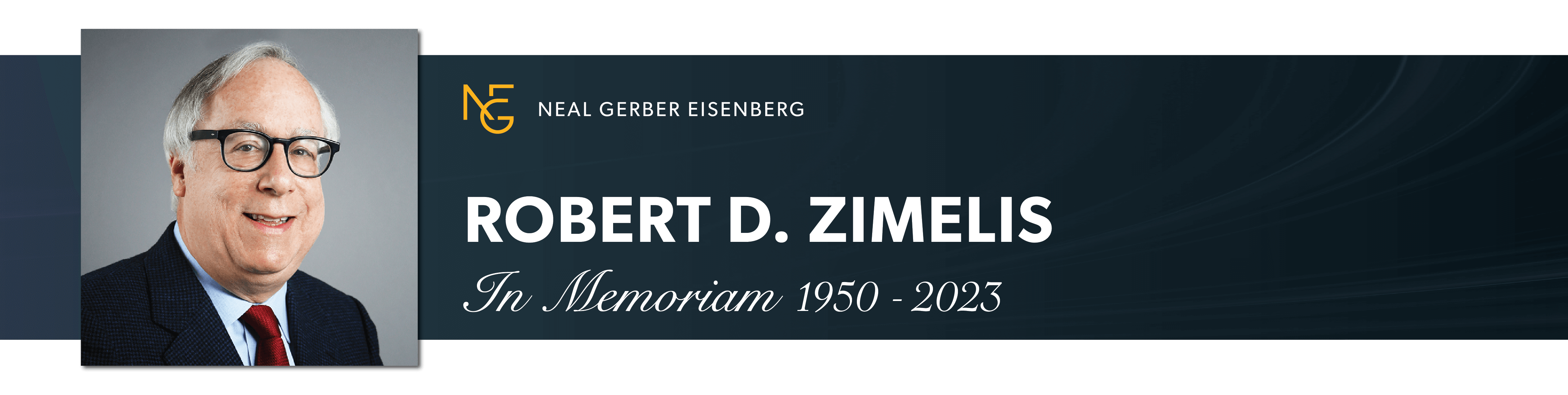 In Memoriam - Robert D. Zimelis